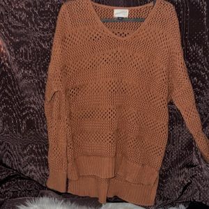 Rust colored sweater